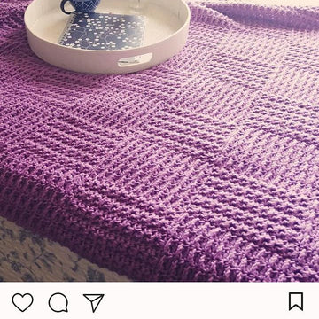 Wild Orchid Throw