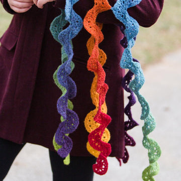 Cascade of Color Scarf
