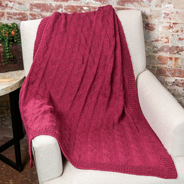 1341 Catawba - Blanket Knitting Pattern for Babies and Home in Valley Yarns Montague