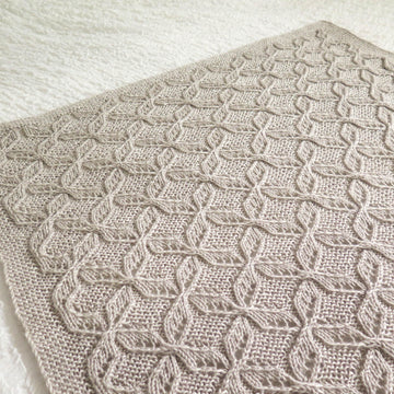 Mariele's Cable Lace Blanket