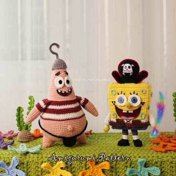 Buccaneer Besties – Chibi Amigurumi Duo PDF Pattern
