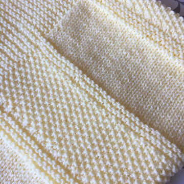 Textured Stripes Baby Blanket