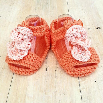 Ruffle Top Baby Sandals