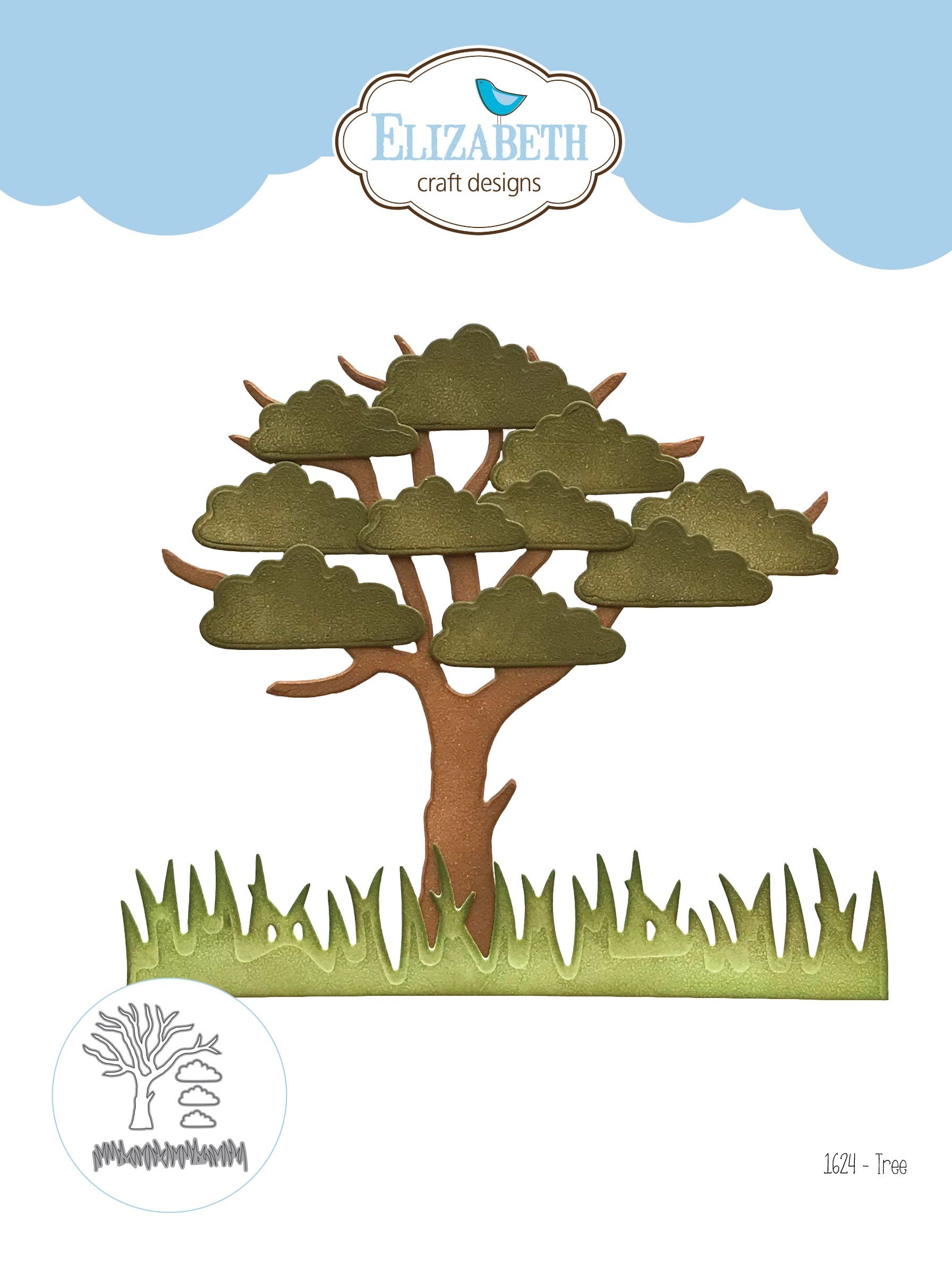 Elizabeth Craft Designs Elizabeth Craft Metal Die - Tree 5"X4.5"