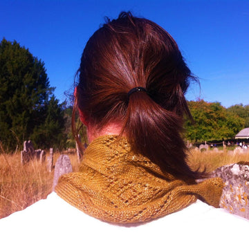 Celtic Lace Infinity Scarf