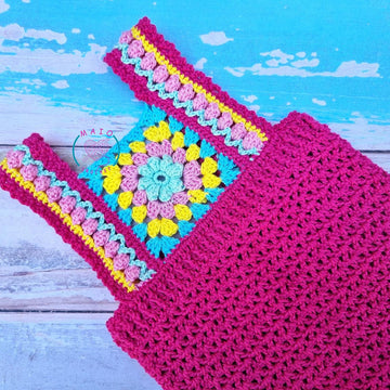 Granny Square Romper