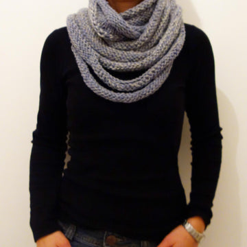 Ripped Ribbed Chunky Cowl