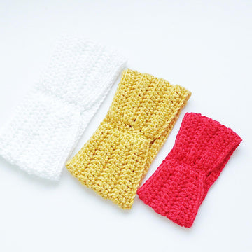 Turban Style Crochet Headband