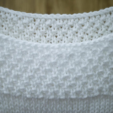 White Moss Pinafore Dress P128