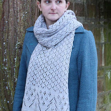 Winter Snow Shawl