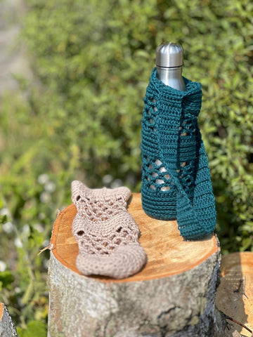 Ocean Coral Water Bottle Holder