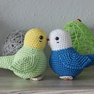 Crochet Pattern Budgie´s Jamie & Flocke!