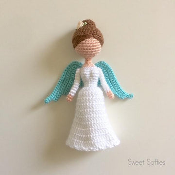 Christmas Angel - Winter Art Doll