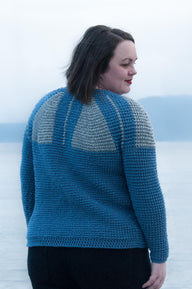 Top Down Nordic Sweater