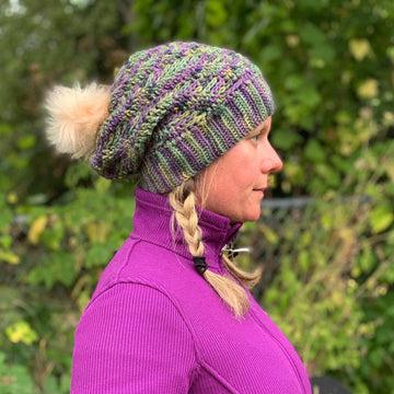 Spiral Herringbone Slouch