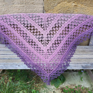 Triangular Scarf "Algea"