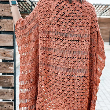 Rusty Cocoa Kimono