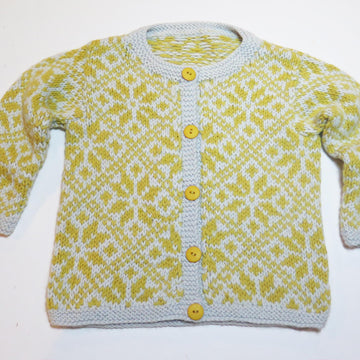 Fair Isle Child's Cardigan