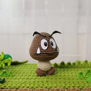 Goomba Amigurumi Pattern – Fanart Crochet PDF