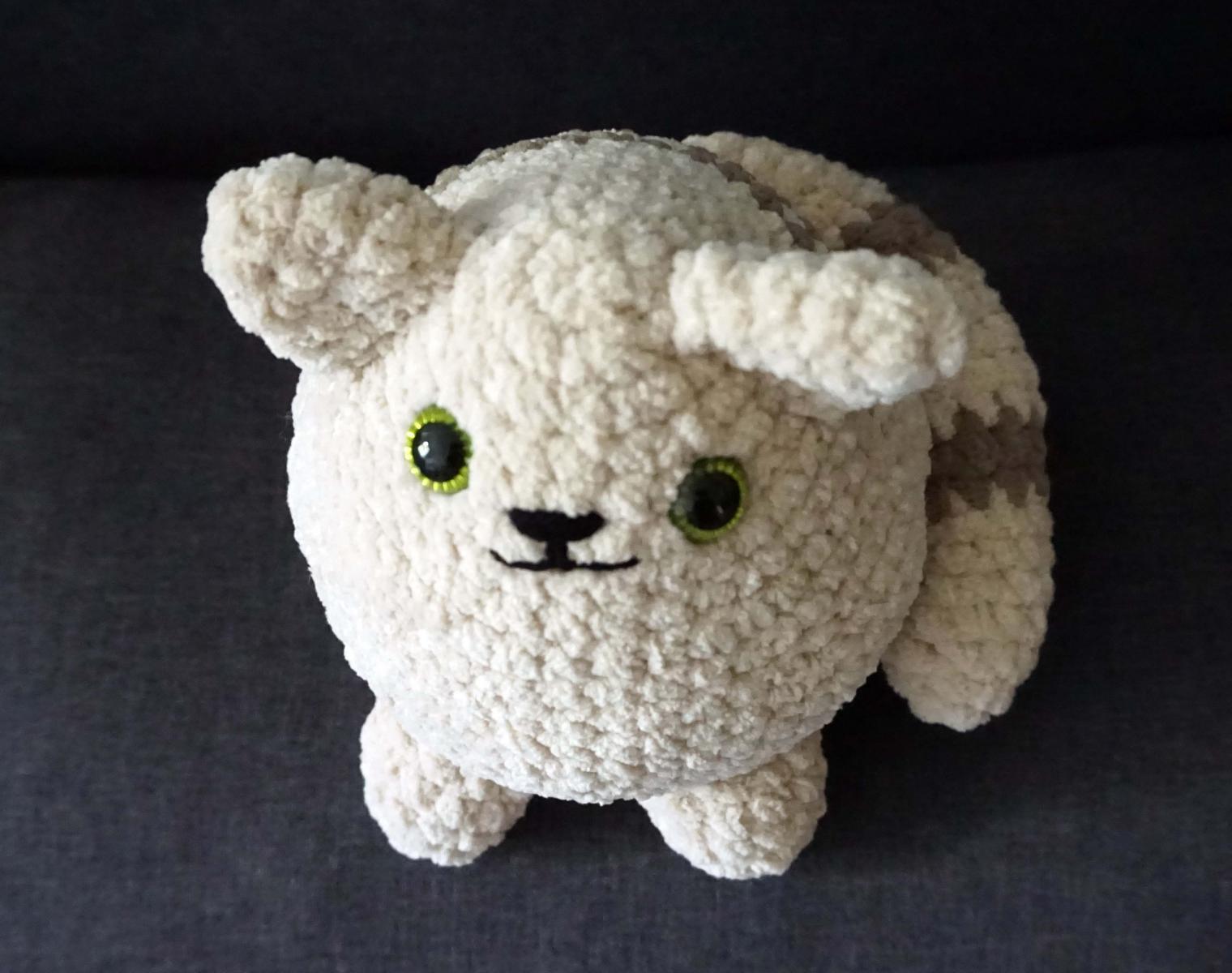 Crochet Pattern Chubby Cat Amigurumi (PDF, Beginner-Friendly)
