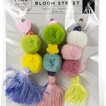 American Crafts Paige Evans Bloom Street Tassels 3/Pkg - 621138