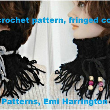 1002CC - Fringed Cowl