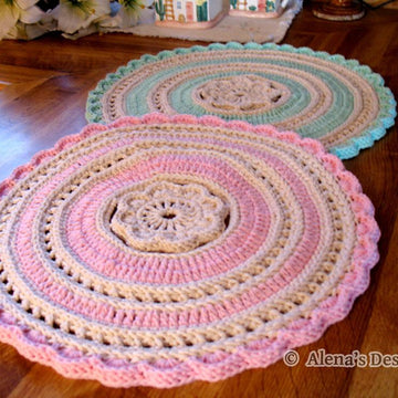 Graceful Flower Placemat