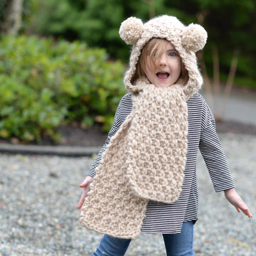 Ziyon Hooded Scarf