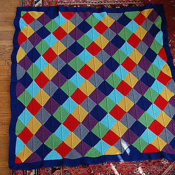 Sweet Faux Hawk Baby Blanket