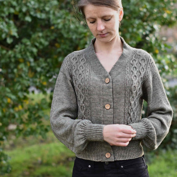 Sage cardi
