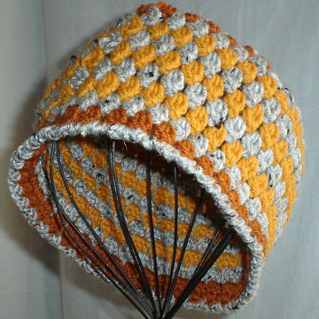 Mandala Hat Crocheted Pattern