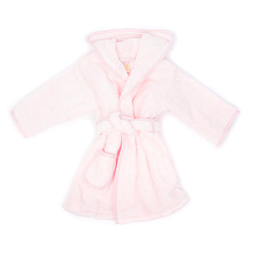 Rico Light Pink Bath Robe - 18 months