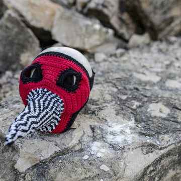 Electric Waves Plague Mask