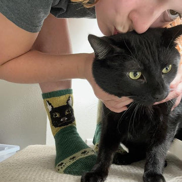 I Love My Cat! Socks