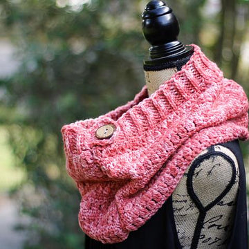 Clearwater Beach Buttoned Cowl