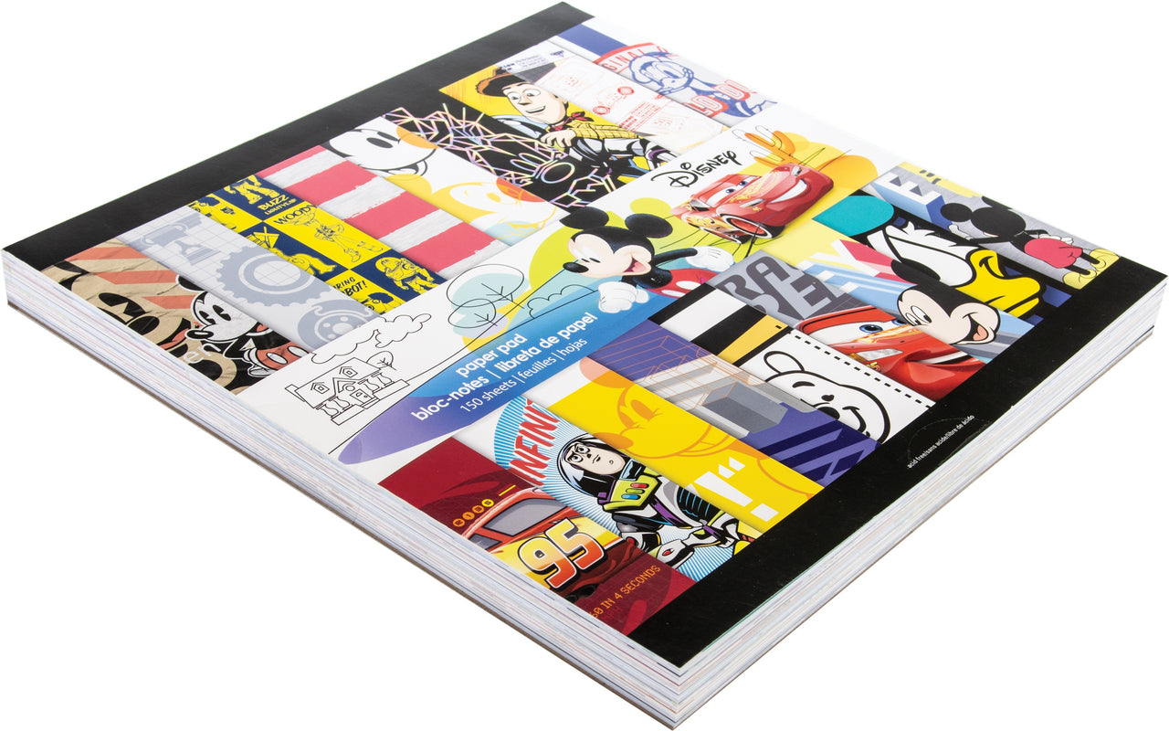 Trends International Trends Disney Single-Sided Mega Paper Pad 12"X12" 150/Pkg - Boy