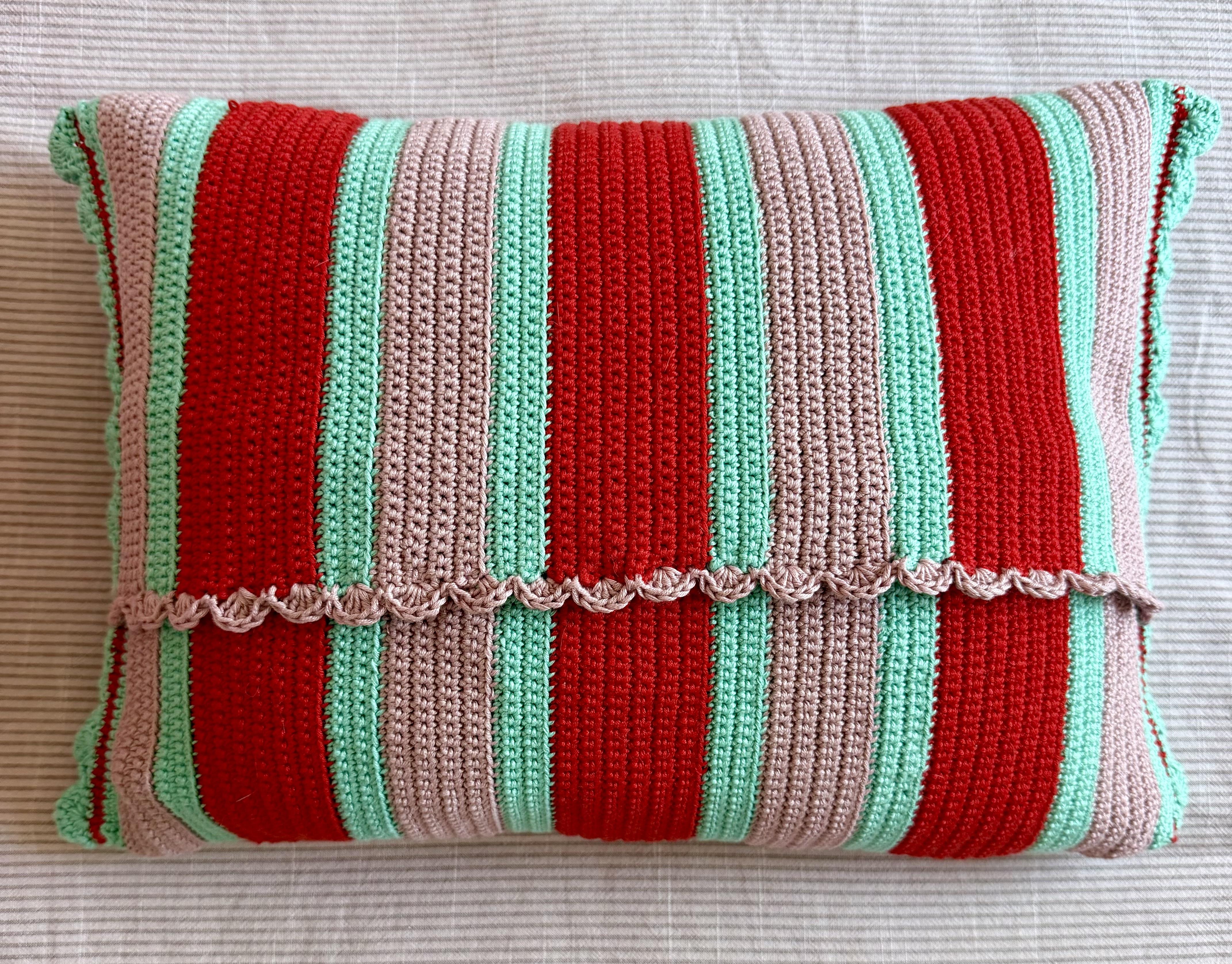 'More is More' Crochet cushions