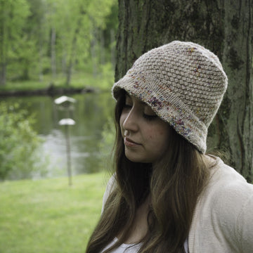 Pressed Flower Bucket Hat
