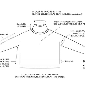 Grass whispers pullover