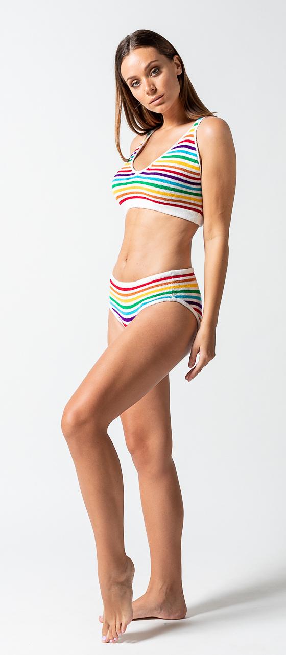 Rainbow Stripes Panty
