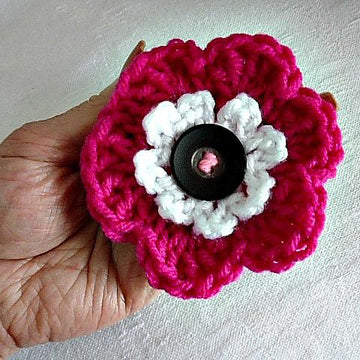 968-Button Flower