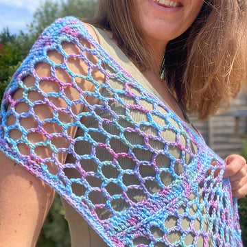 Ocean Coral Scarf