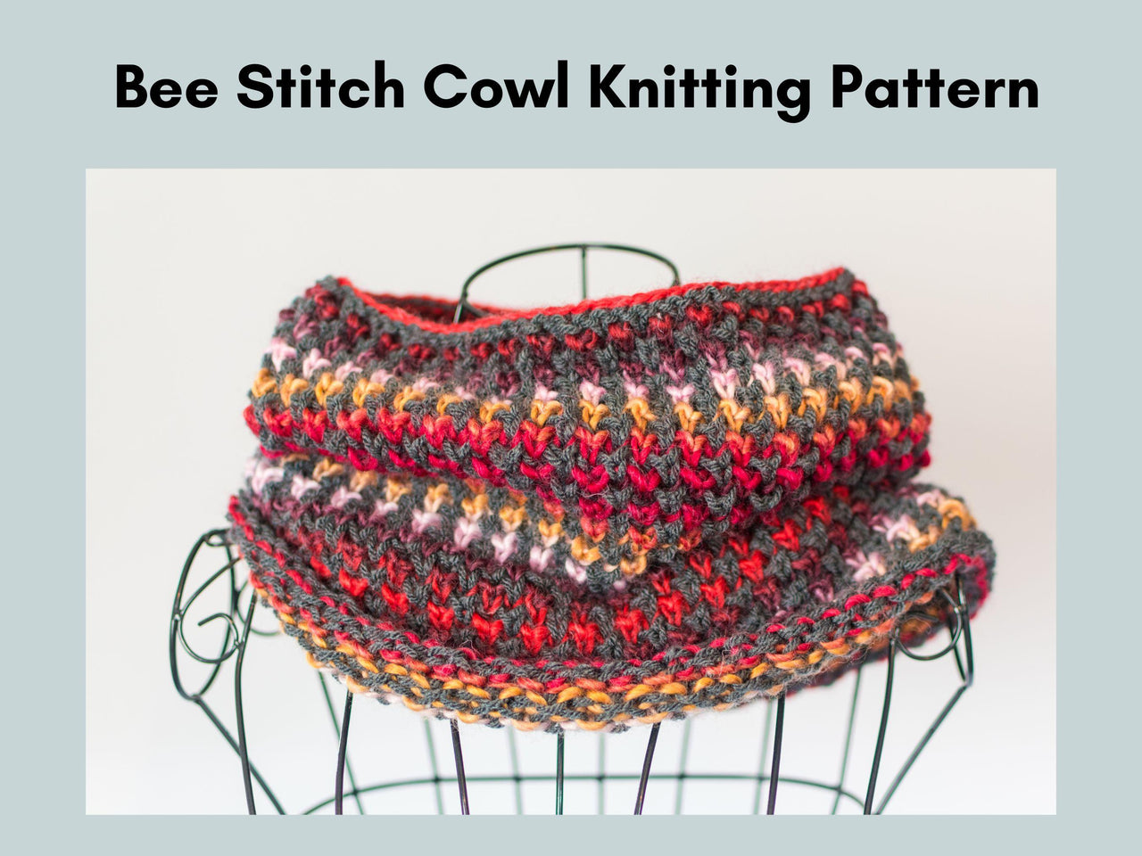 Bee Stitch Cowl