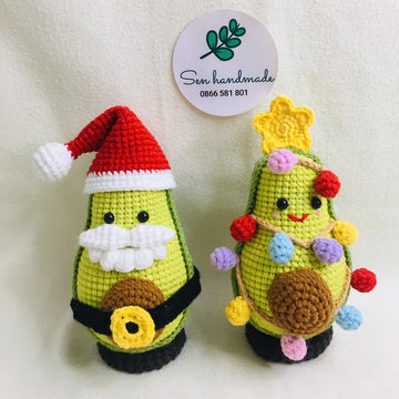Tree-mendous Avocado - Crochet pattern - PDF file- English