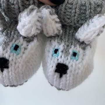 Husky Dog Baby Boots
