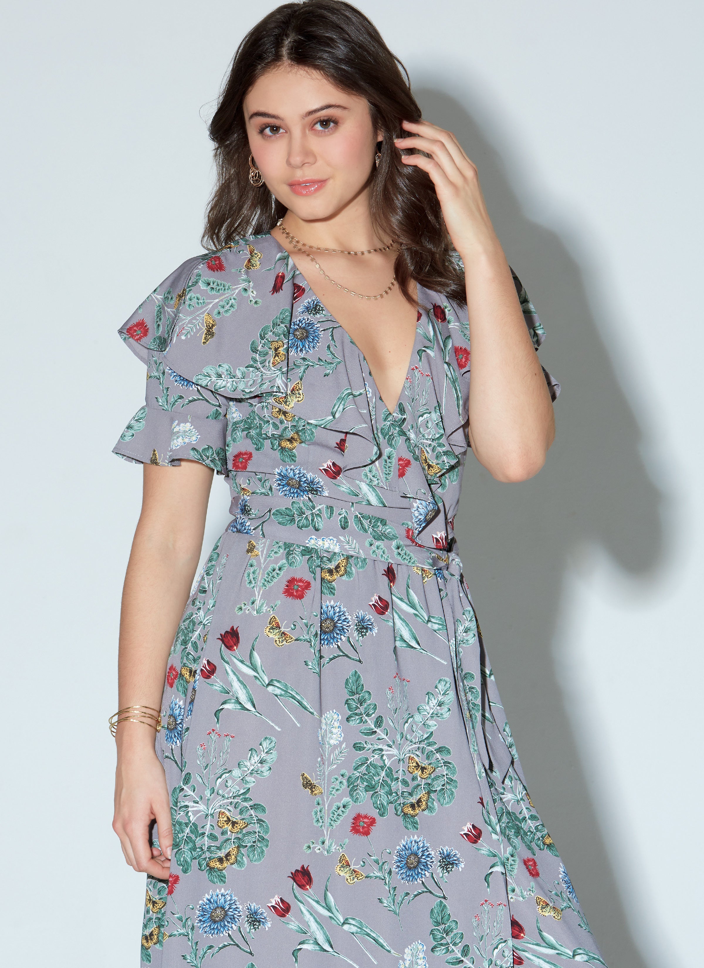 McCall's Misses' Wrap Dresses and Belt M7801 - Sewing Pattern