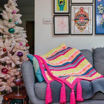 Disco Diva Blanket and Cushion Pattern