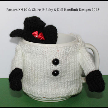 Christmas Mug Cosies and Teaspoon Hats
