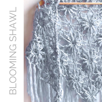 Blooming Shawl Crochet Pattern