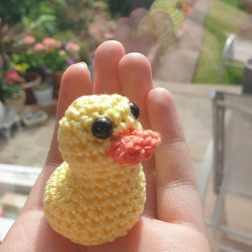 Crochet duck